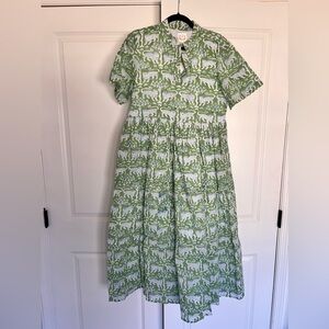 Blue Heron Boutique Block Print Maxi